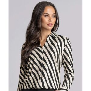 Buttercloth‎ Prestige in Icy Bamboo Sand Black Size XL New With Tags